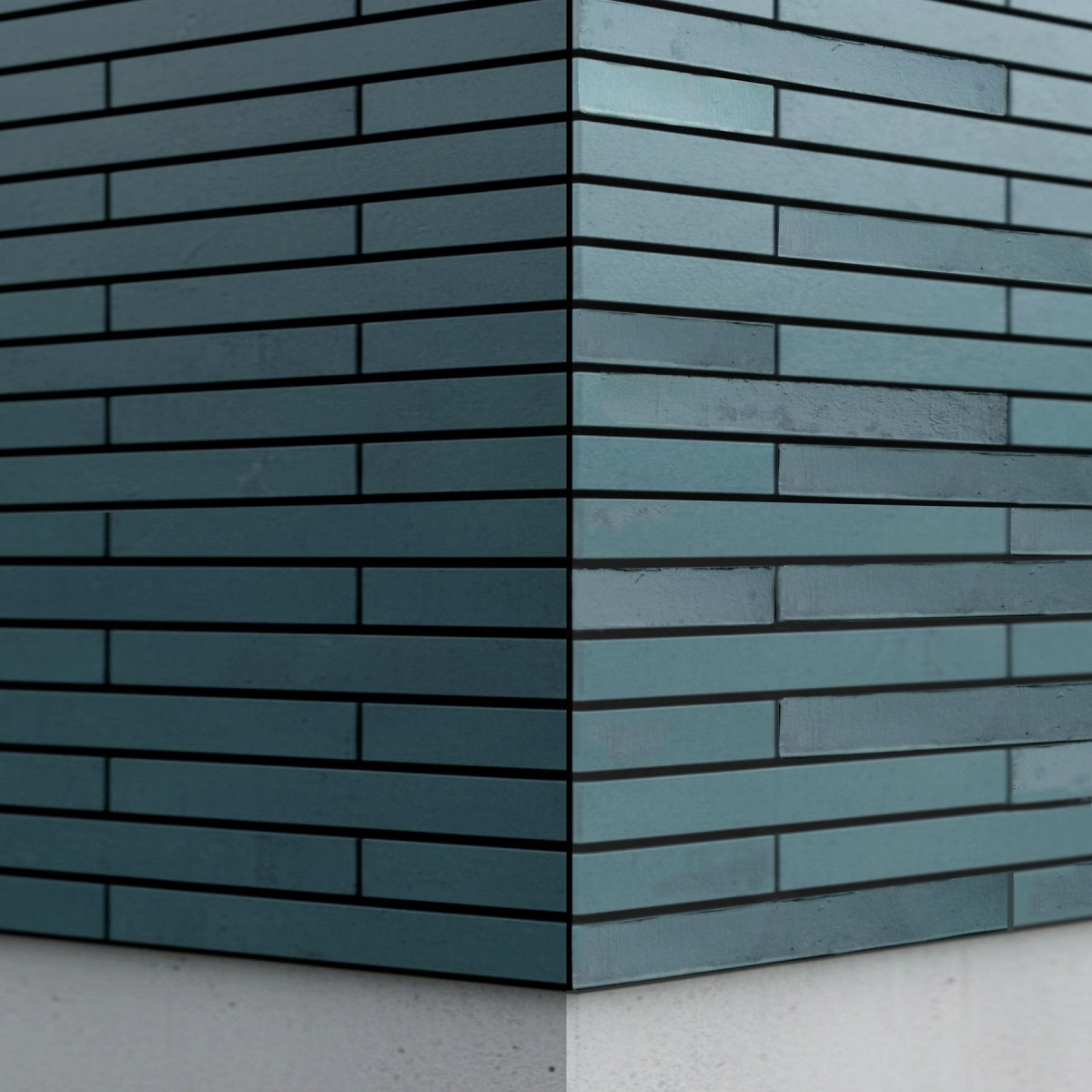 Фасадна плитка Рігель Крафт колір Оксид міді (Oxide)