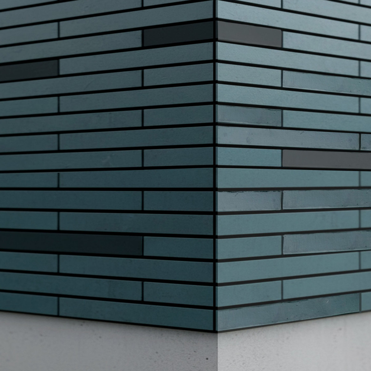 Фасадна плитка Рігель Крафт колір Оксид міді (Oxide)