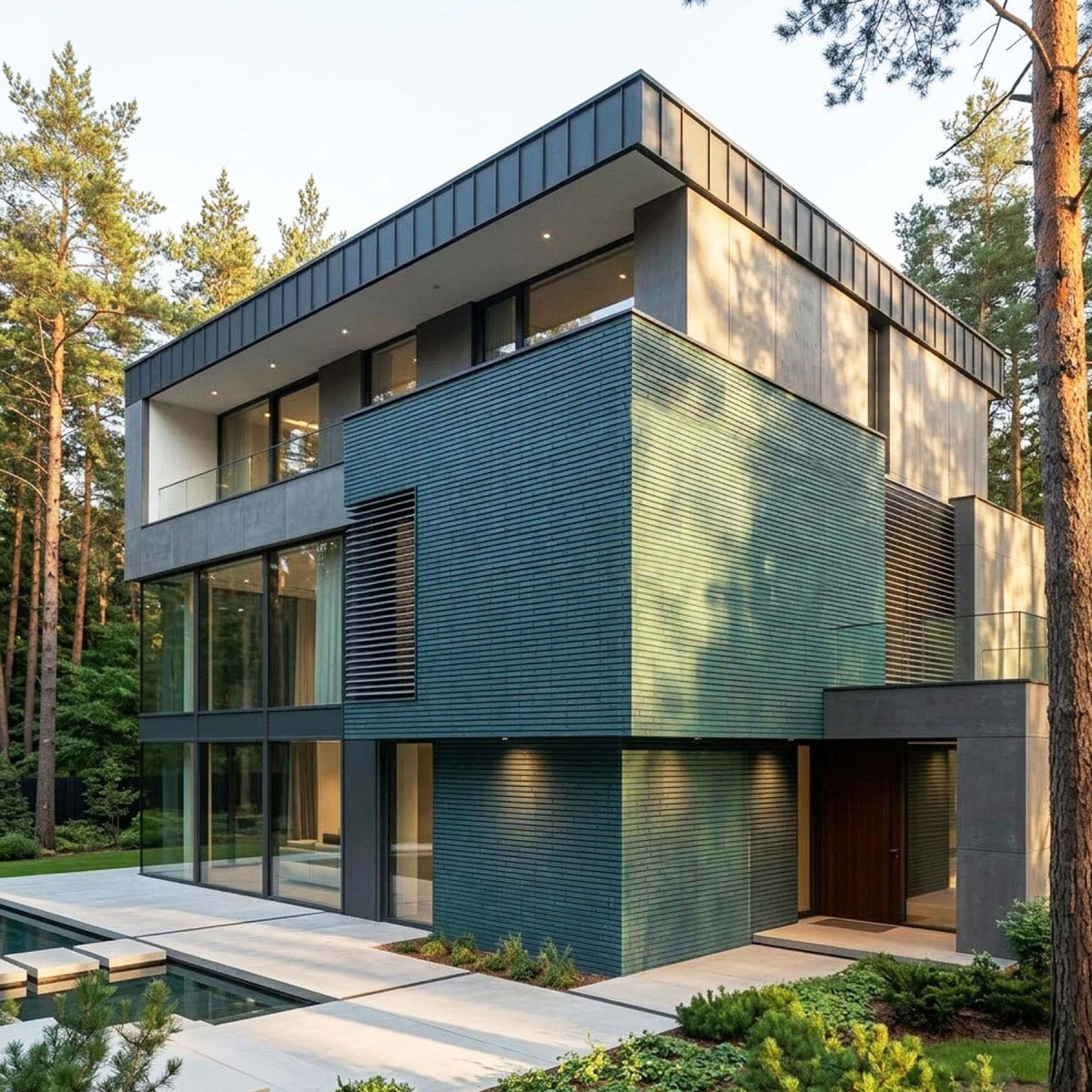 Фасадна плитка Рігель Крафт колір Оксид міді (Oxide)