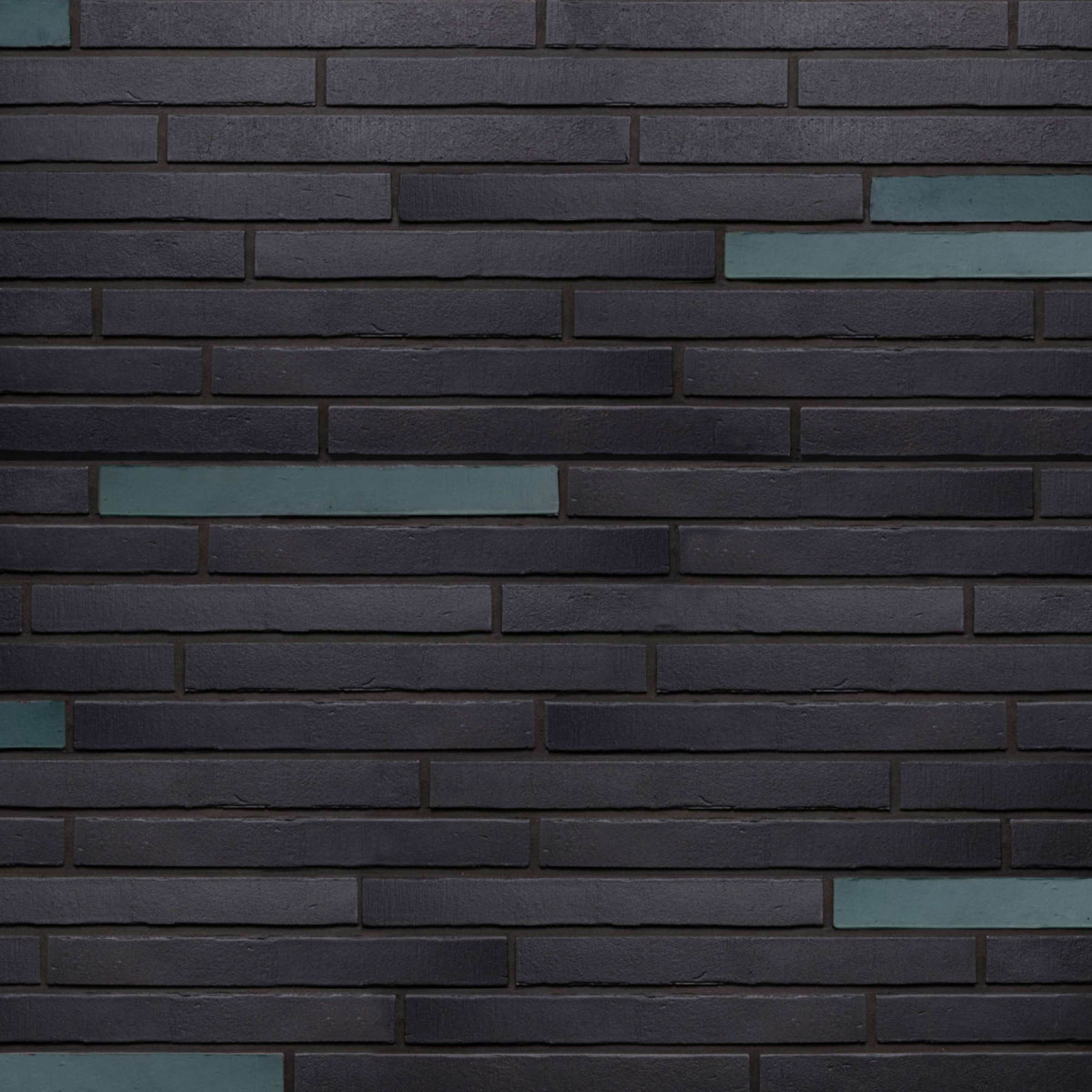 Клінкерна фасадна плитка Рігель Крафт Графіт + Оксид міді (мікс 10:1)