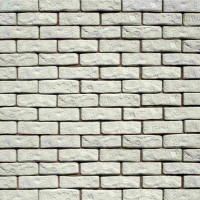 Фасадна плитка під цеглу Рустик Біла