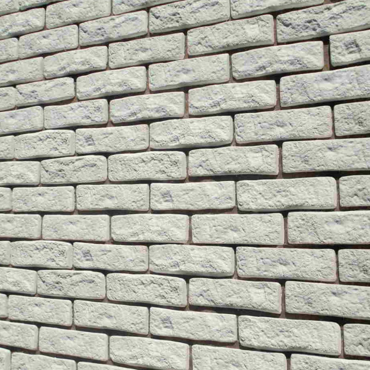 Фасадна плитка під цеглу Рустик Біла