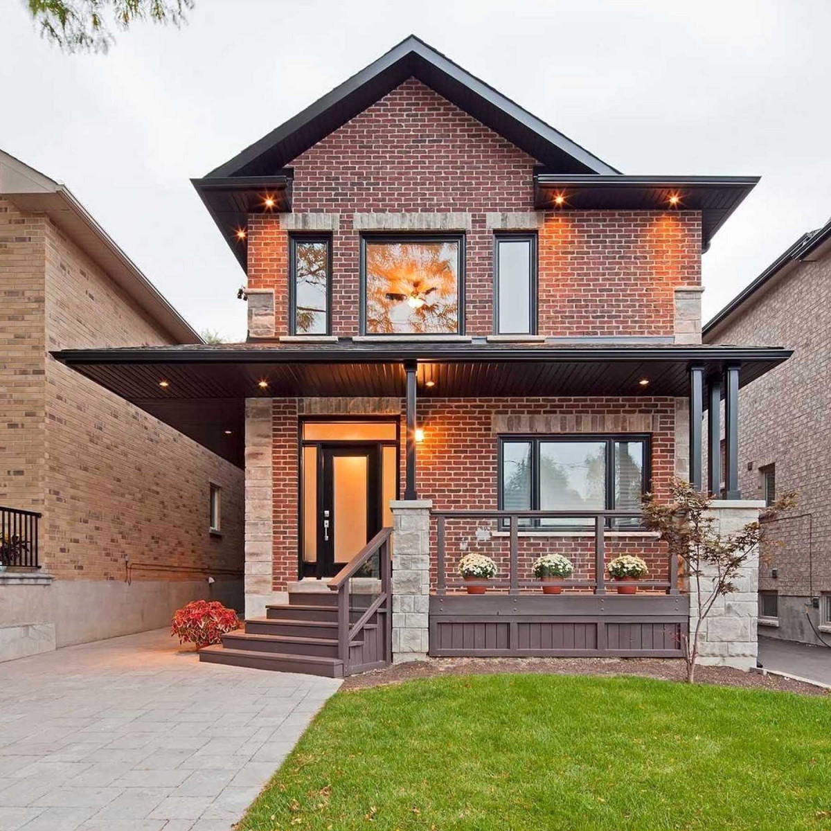 Декоративна цегла Рустик колір Бордо