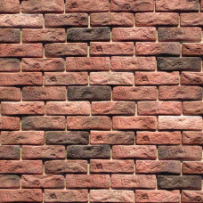 Декоративна плитка Рустик колір «Фламінго» для облицювання фасадів