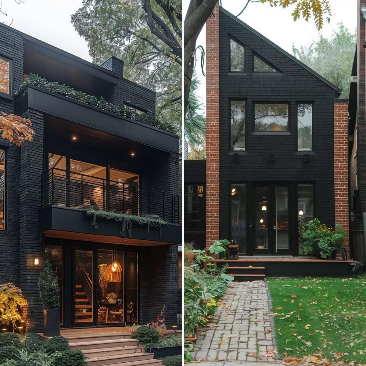 Фасадна декоративна плитка "Рустик" колір Графіт