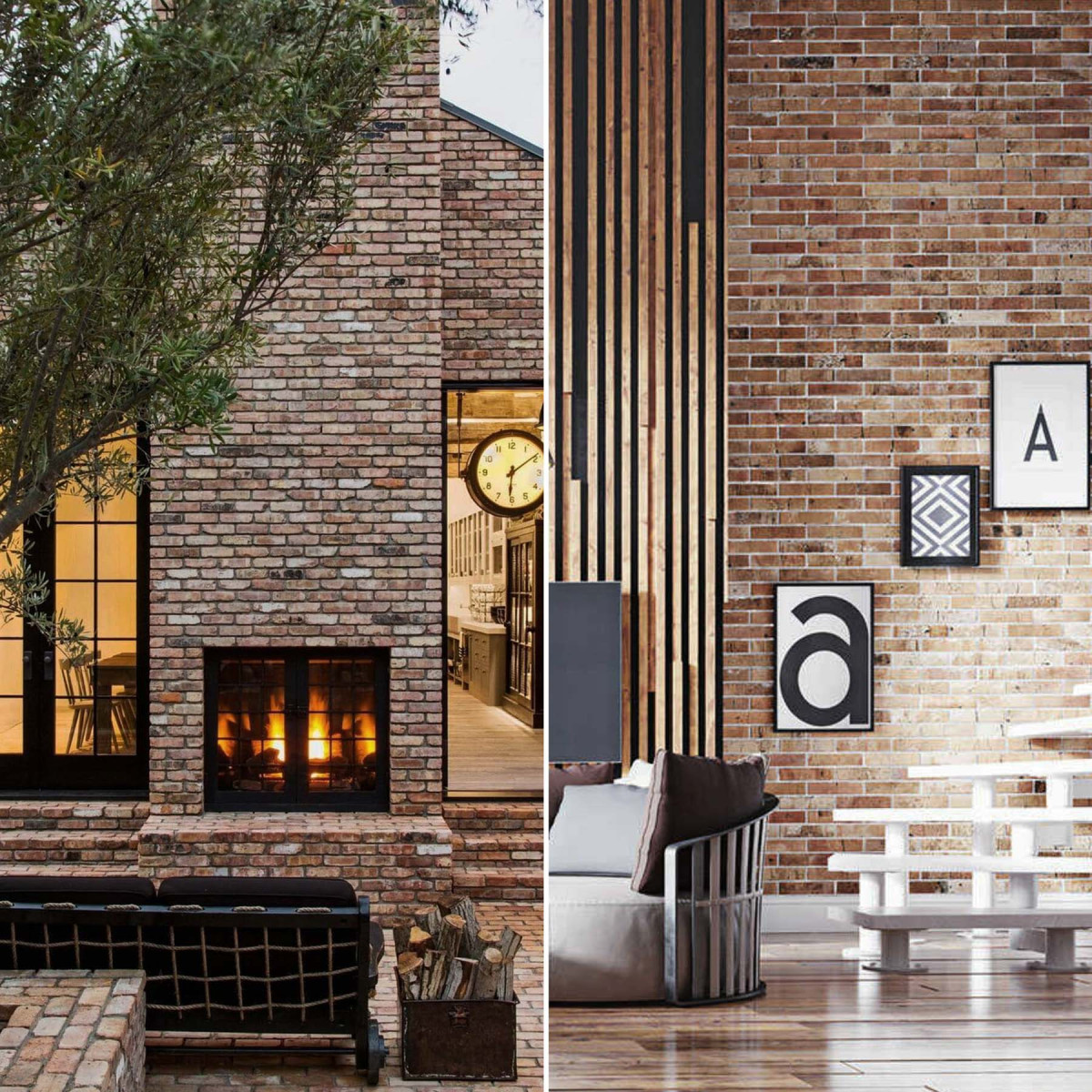 Фасадна плитка ручного формування «Капучино» колекція Рустик