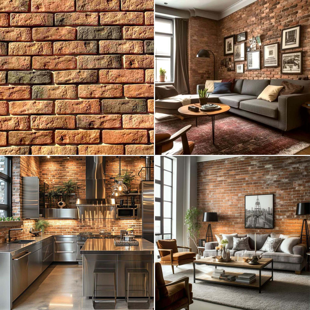 Декоративна плитка Рустик колір «Лондон Брік»