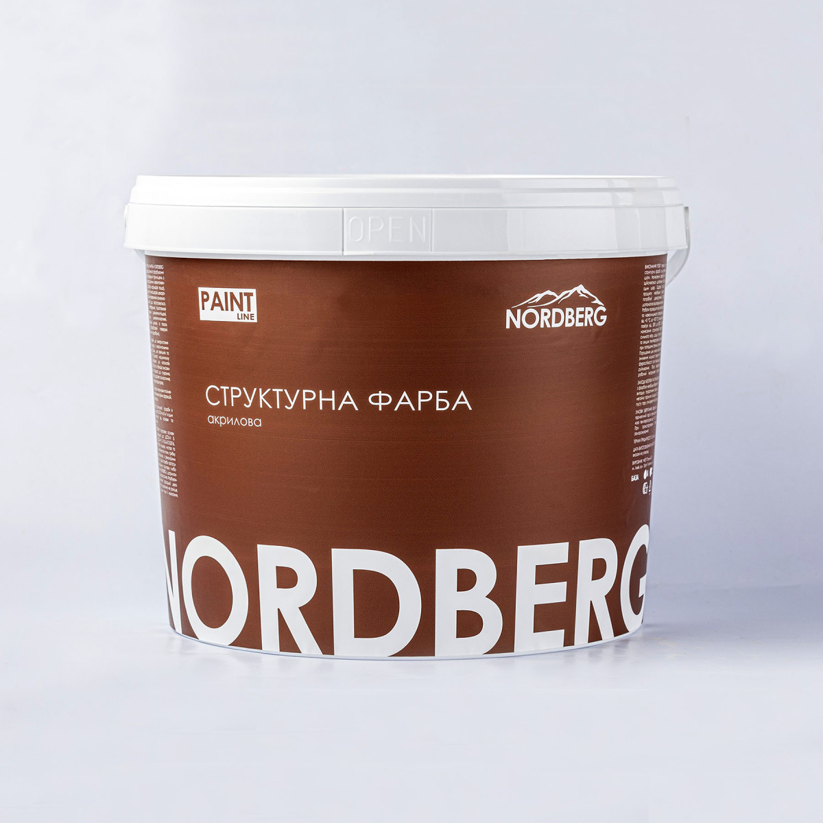 АКРИЛОВА СТРУКТУРНА ФАРБА NORDBERG 10 л