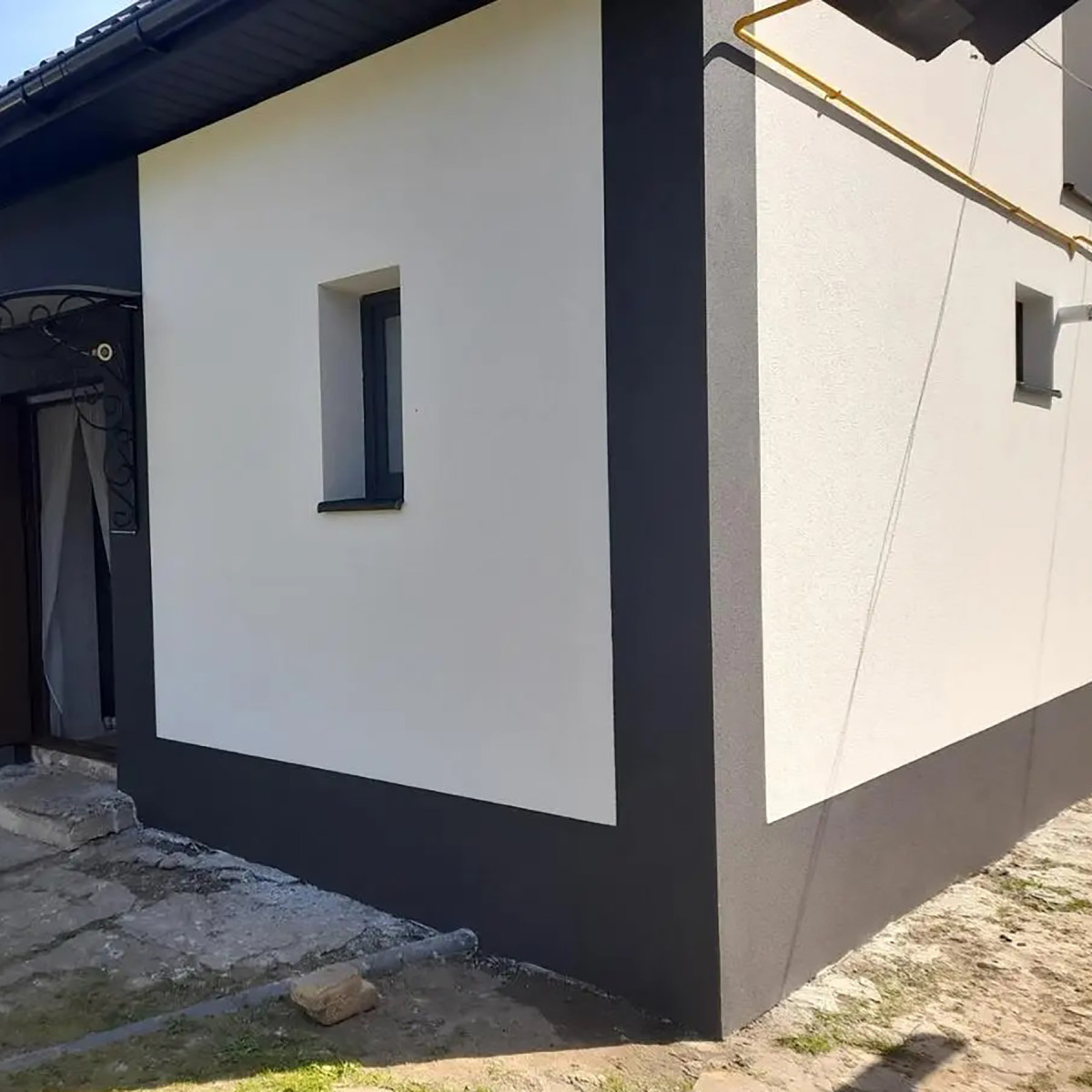 Фасадна штукатурка "Баранець акриловий" NORDBERG 25 кг фракція 1,5 мм прозора база С