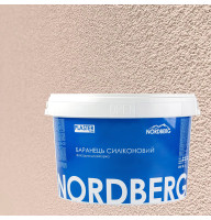 Фасадна штукатурка "Баранець силіконовий" NORDBERG 25 кг фракція 1,5 мм біла база А