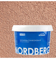 Фасадна штукатурка "Баранець силіконовий" 25 кг фракція 1,5 мм прозора база С. NORDBERG