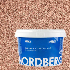 Фасадна штукатурка "Баранець силіконовий" 25 кг фракція 1,5 мм прозора база С. NORDBERG
