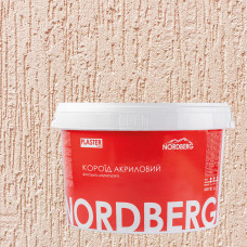 Фасадна декоративна штукатурка Короїд акриловий 25 кг NORDBERG фракція 1,5 мм в білій базі А