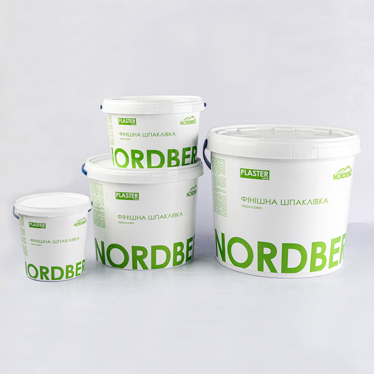 ФІНІШНА АКРИЛОВА ШПАКЛІВКА NORDBERG 16 кг