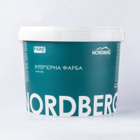 ІНТЕР’ЄРНА ФАРБА МАТОВА NORDBERG прозора база С 10 л.