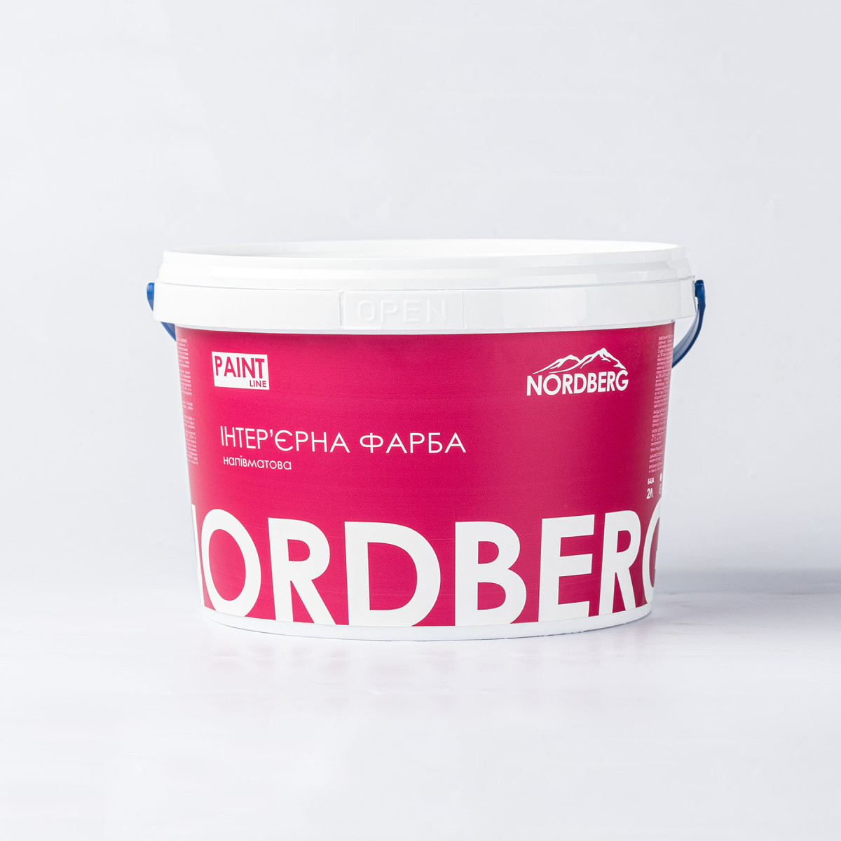 ІНТЕР’ЄРНА ФАРБА НАПІВМАТОВА NORDBERG прозора база С 10 л