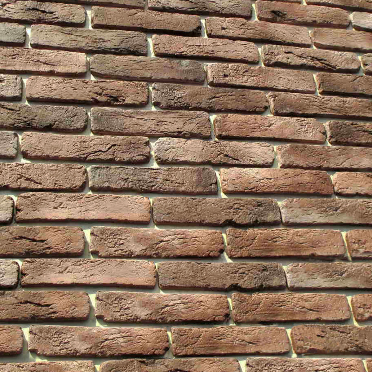 Фасадний клінкер Стара Прага Колір Каштан