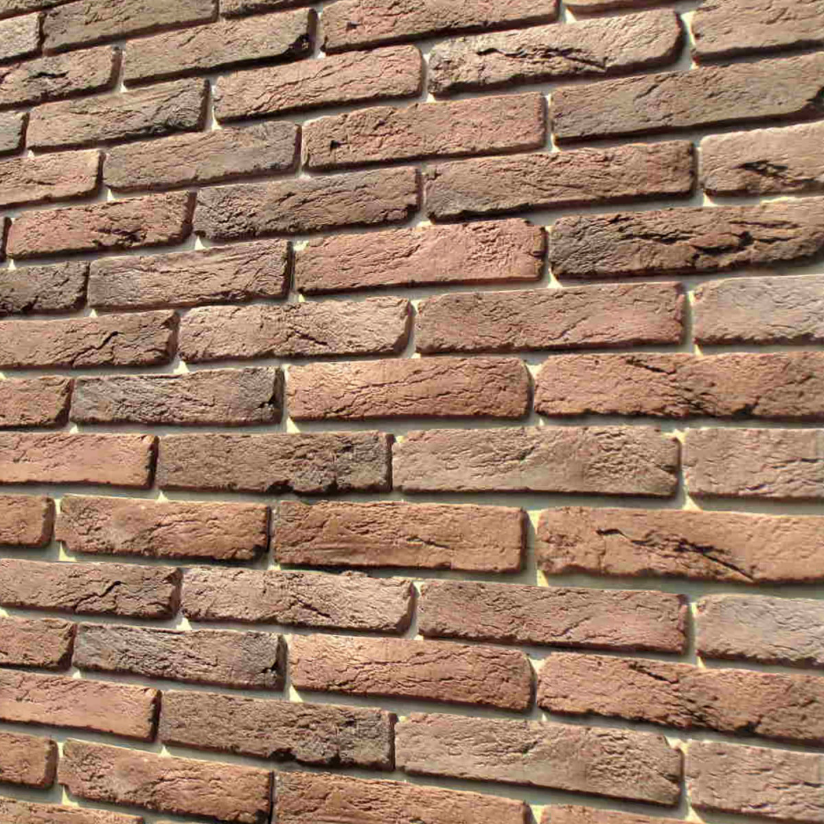 Фасадний клінкер Стара Прага Колір Каштан