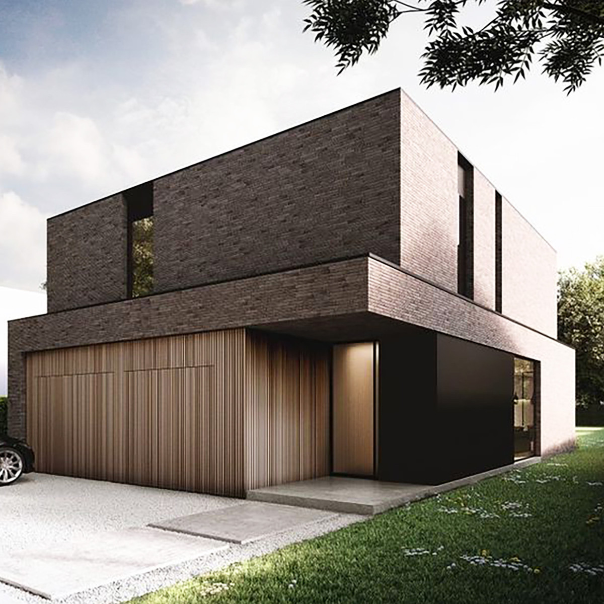 Фасадний клінкер Стара Прага Колір Каштан