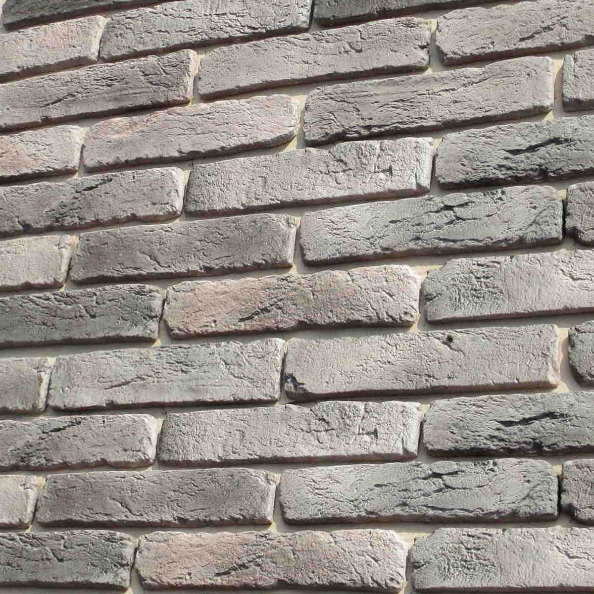 Фасадна клінкерна цегла Стара Прага колір Димчастий кварц