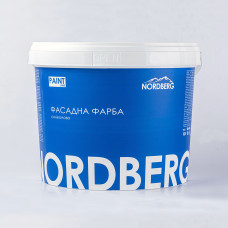 СИЛІКОНОВА ФАСАДНА ФАРБА NORDBERG біла база А 10 л