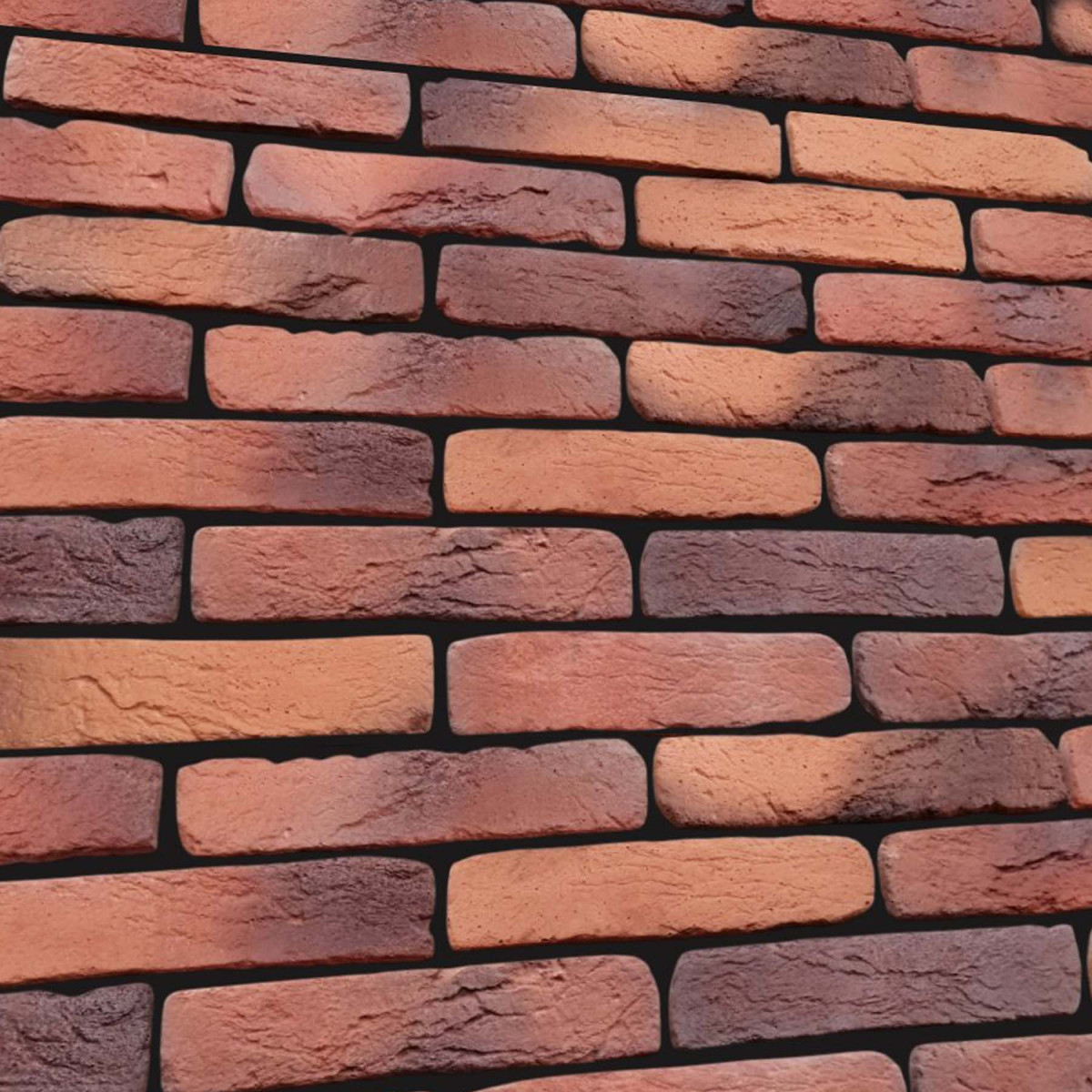 Декоративна цегла Стара Прага червона з підпалом