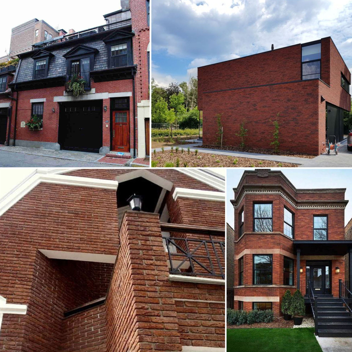 Фасадний клінкер Стара Прага «Червоне дерево»