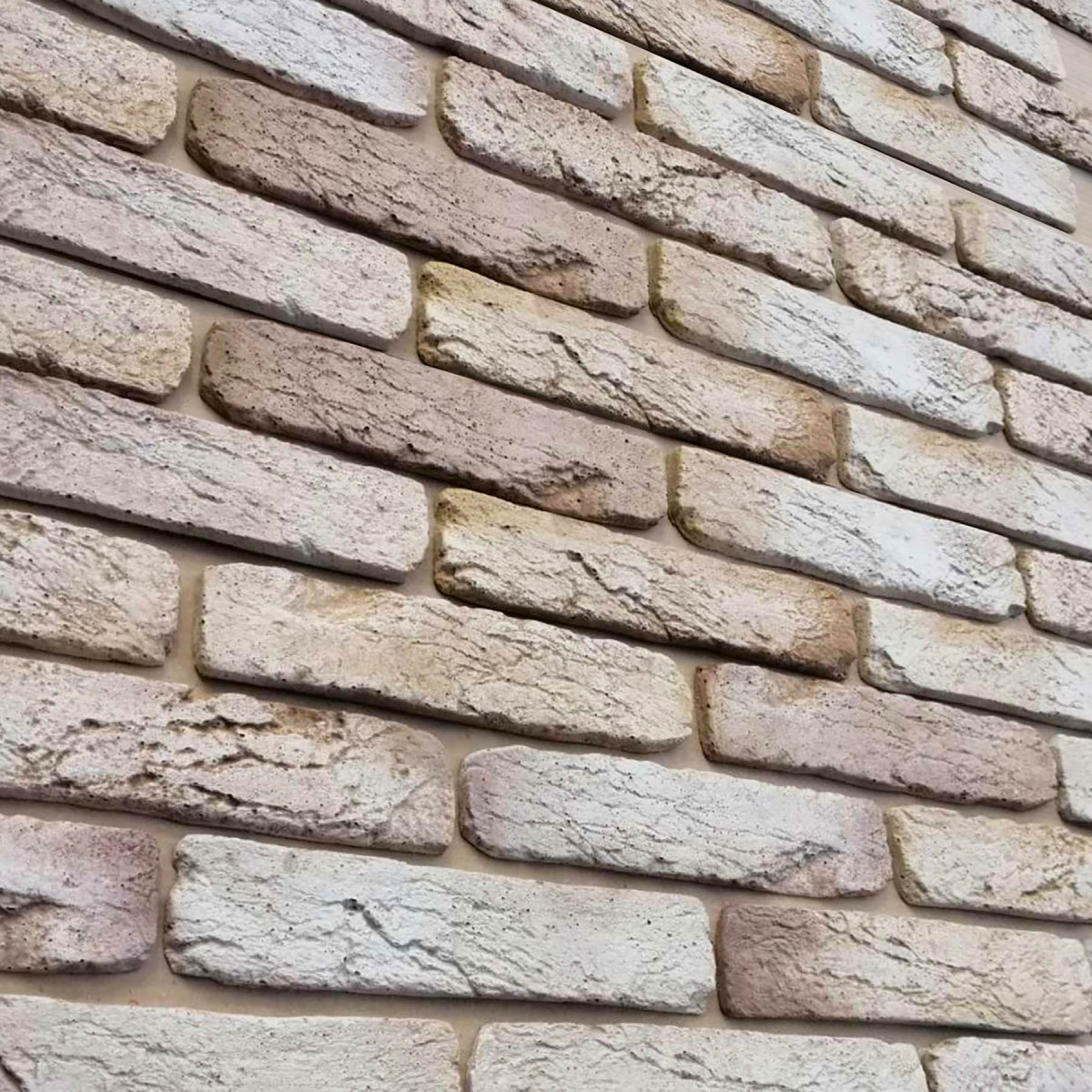 Декоративна плитка під цеглу Стара Прага колір «Кава з молоком»