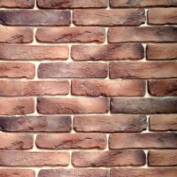 Фасадна цегла Стара Прага колір Кардинал 