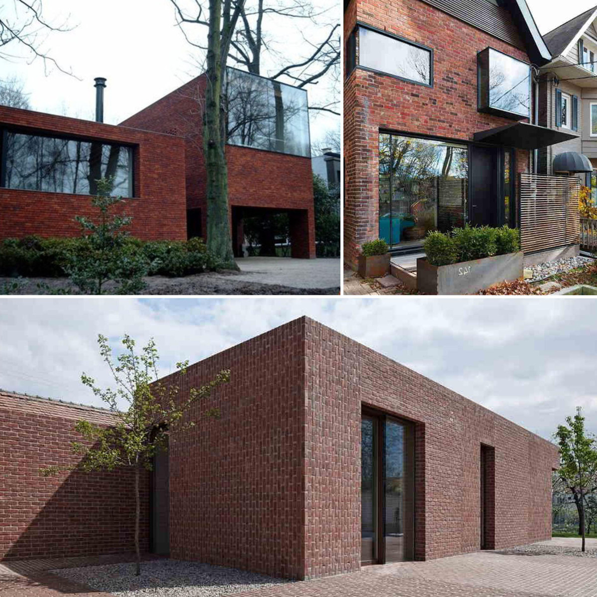 Фасадна цегла Стара Прага колір Кардинал 