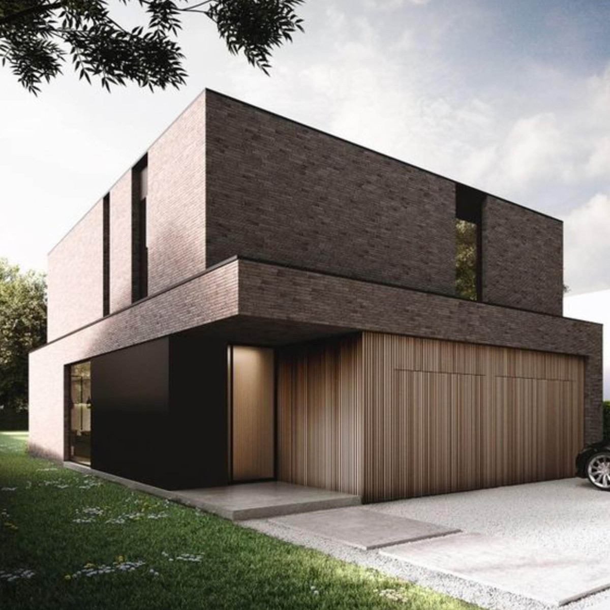 Фасадна плитка Стара Прага колір «Кориця»