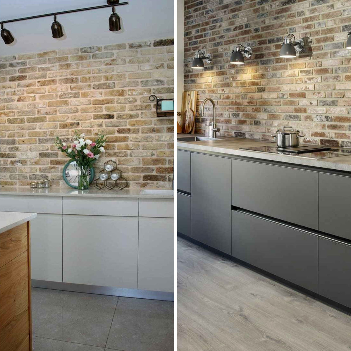 Фасадна бетонна плитка Стара Прага кольору «Мокко»