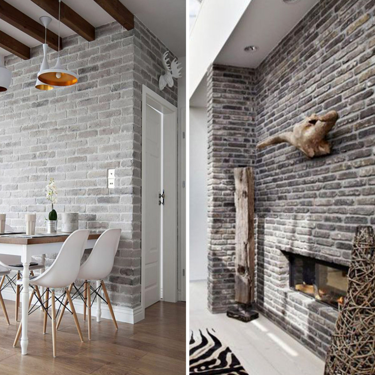 Фасадна декоративна плитка Стара Прага сіра Старий замок