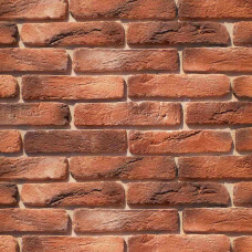 Декоративна цегла Стара Прага Токай червоно-теракотових відтінків