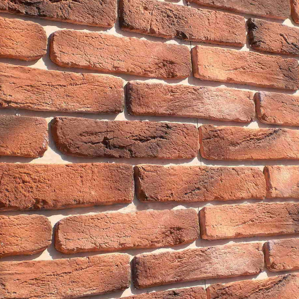 Декоративна цегла Стара Прага Токай червоно-теракотових відтінків