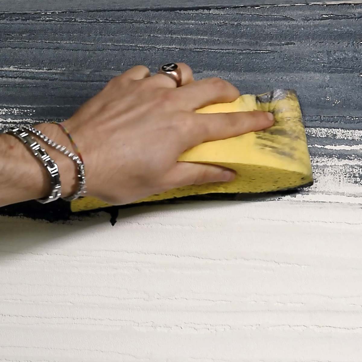 Губка Marmorino Tools Vegetali напівовальна