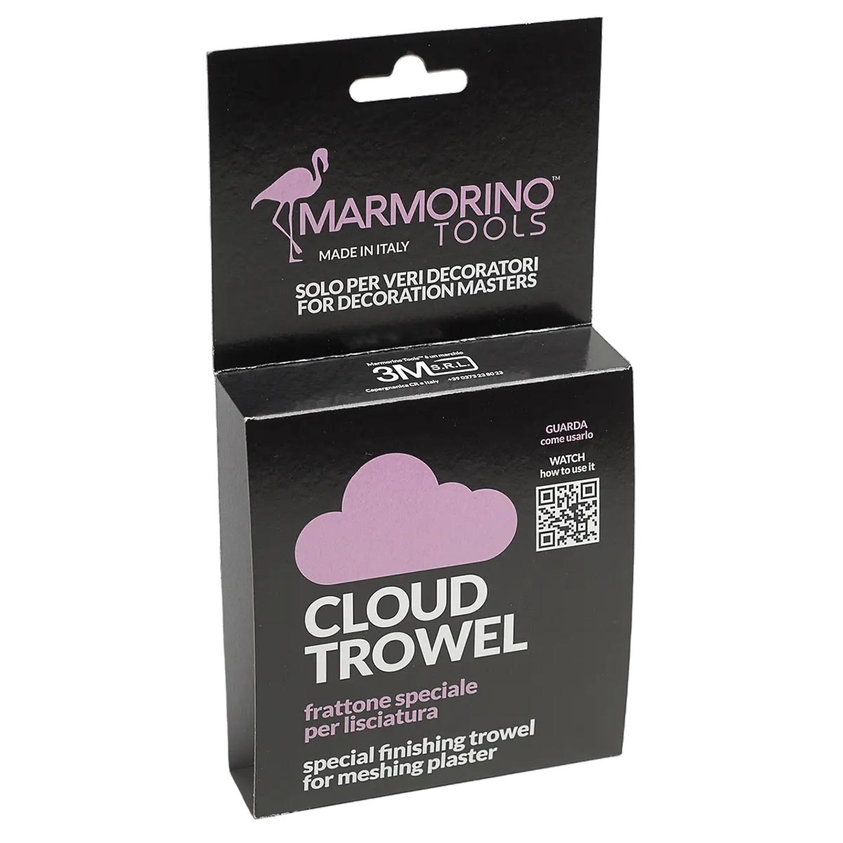 Овальна кельма пластикова Marmorino Tools Cloud - 70x110 мм - art. 25177