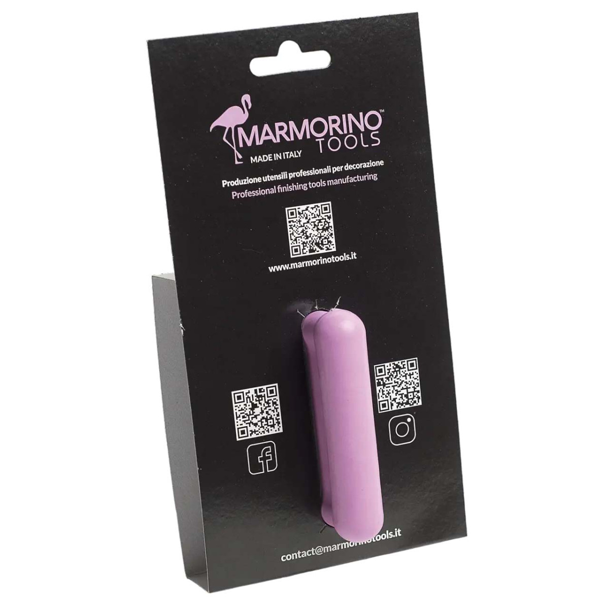 Овальна кельма пластикова Marmorino Tools Cloud - 70x110 мм - art. 25177