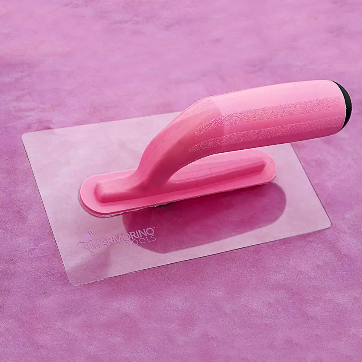 Кельма з прозорого пластику Marmorino Tools Satin Light - 200x100x0,75 мм