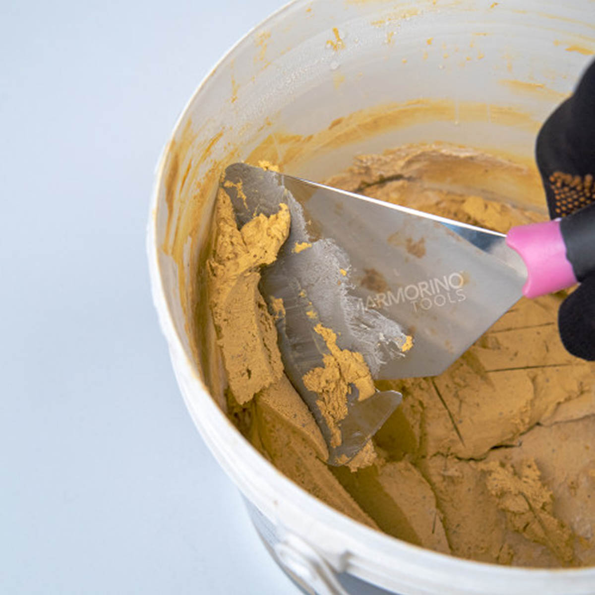 Шпатель Venis Bucket для збору матеріалу Marmorino Tools