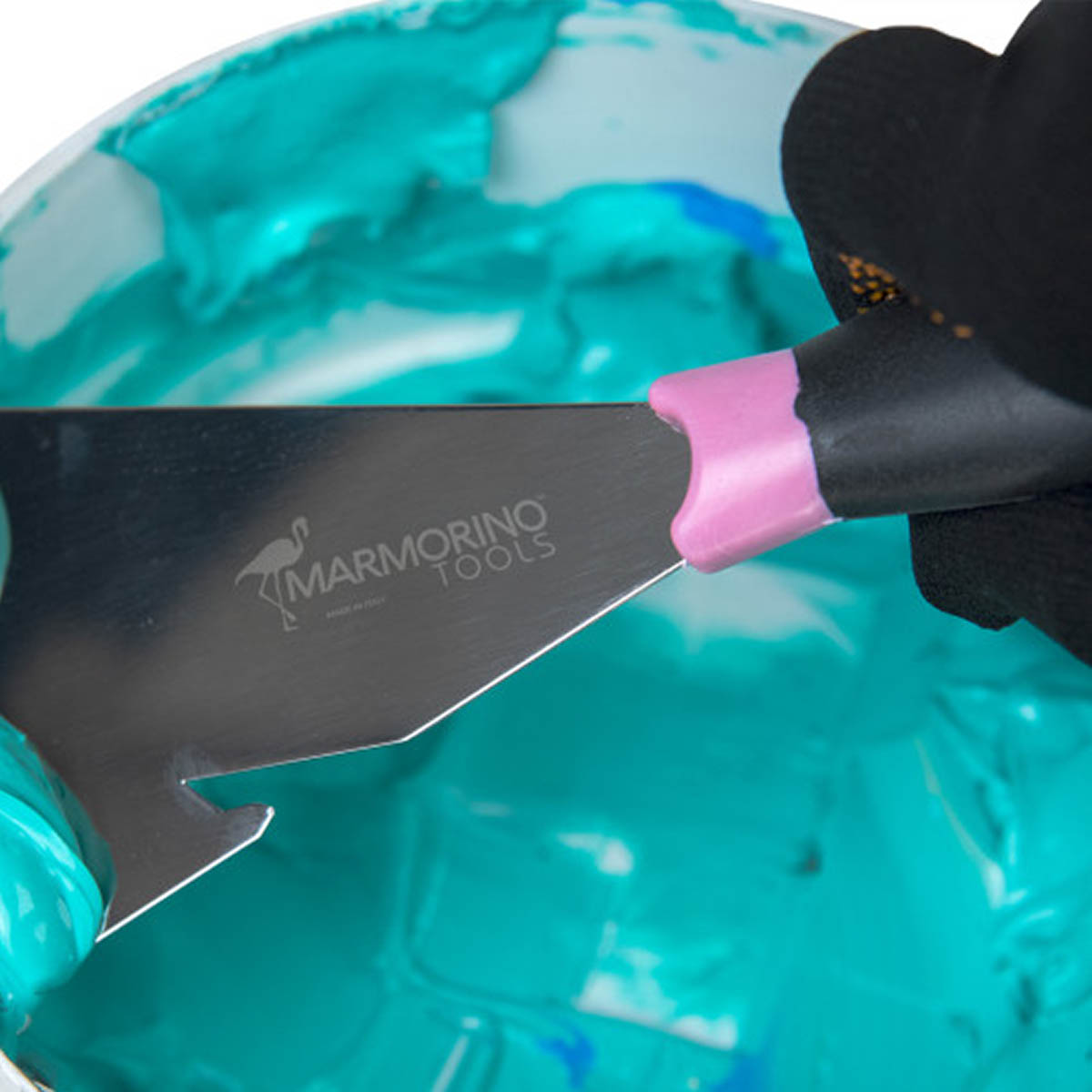 Шпатель Venis Bucket для збору матеріалу Marmorino Tools