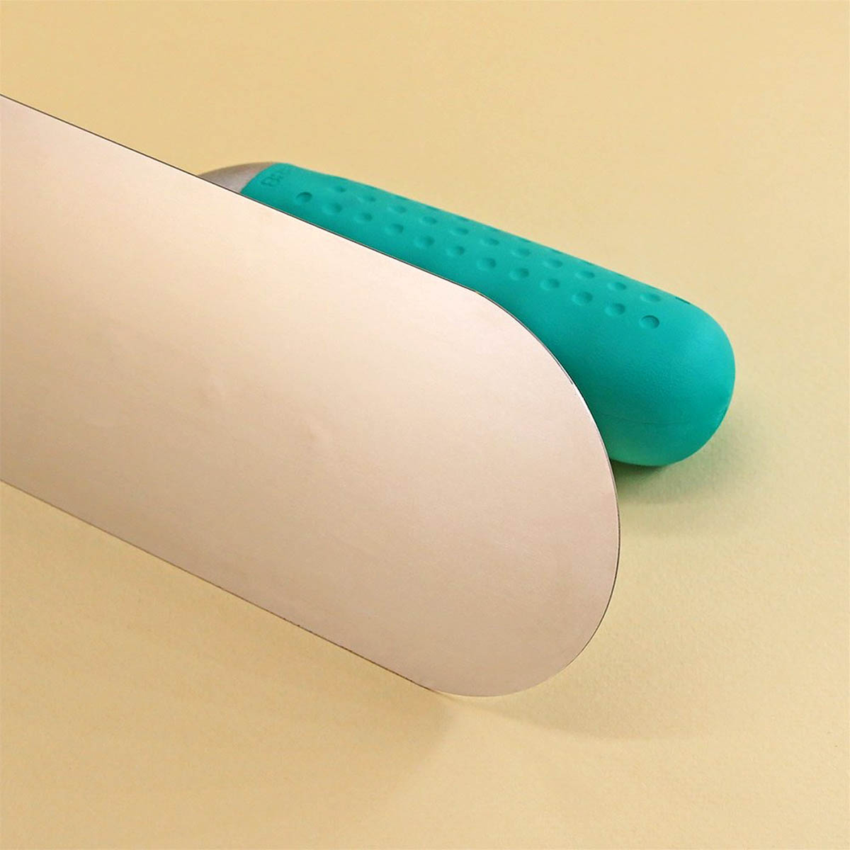 Кельма овальна з нержавіючої сталі Pavan 843/I-200x80x0,6 мм