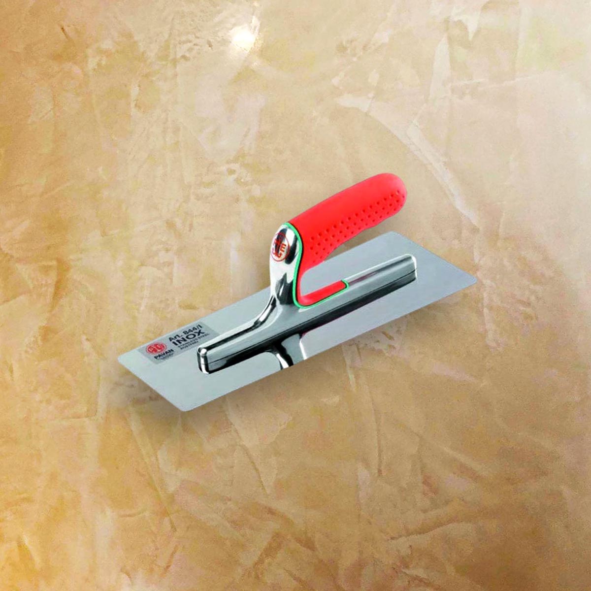 Кельма «Золото Венеції» Pavan 844/I з нержавіючої сталі -200х80х0,5 мм (АС)