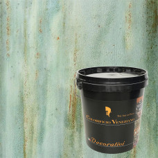 Декоративна штукатурка El Rame з ефектом окисленої міді 