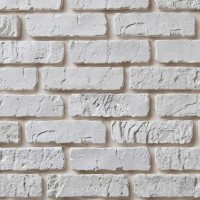 Декоративна гіпсова плитка КАНТРІ біла 0,5 кв.м