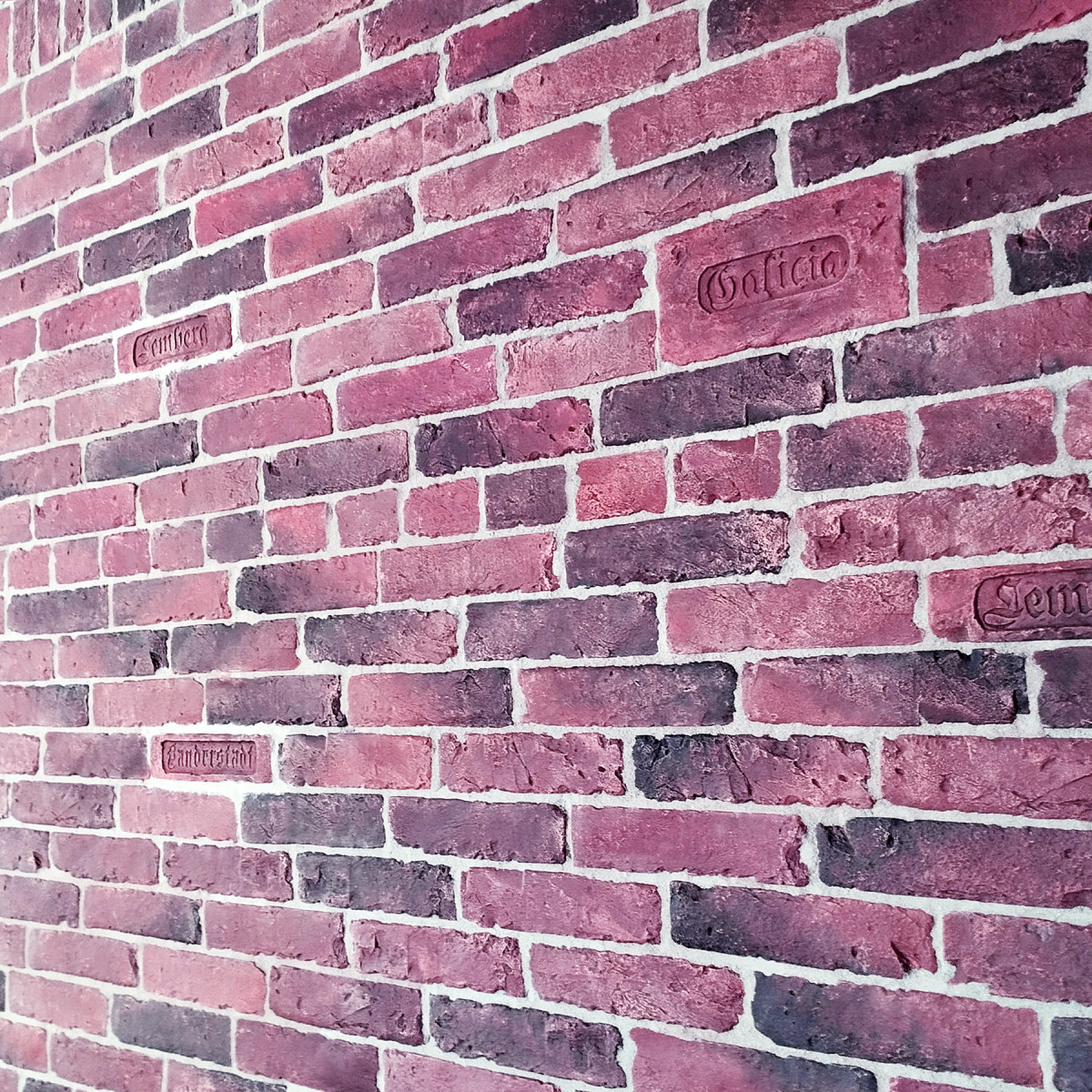 Гіпсова плитка Австрія Бордо 1 кв.м