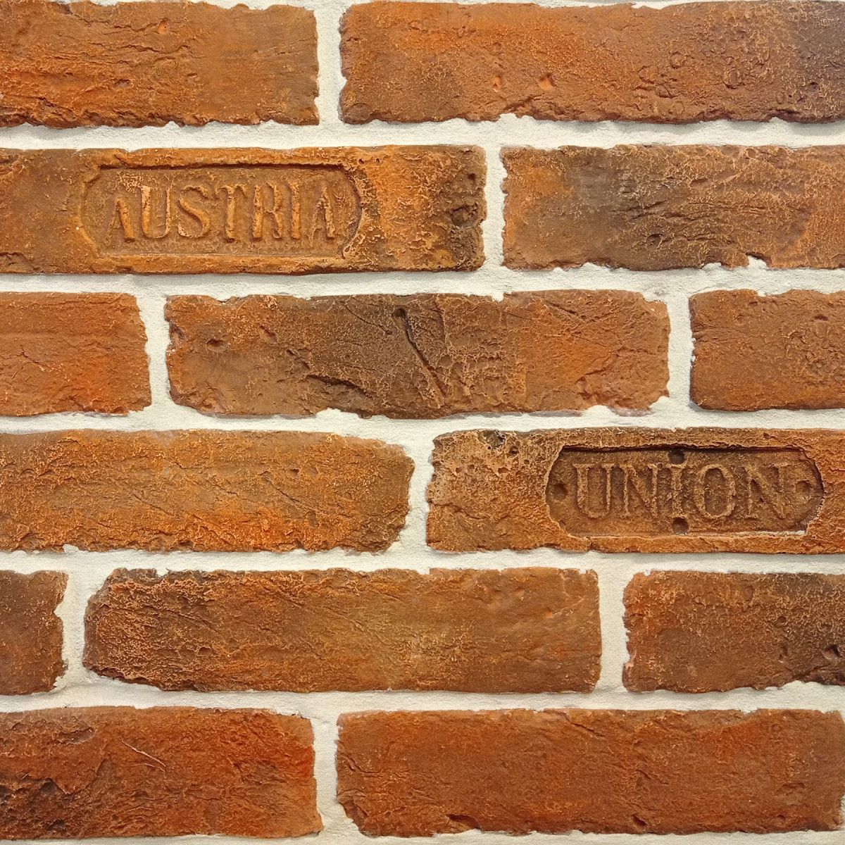 Гіпсова плитка Австрія Червона Автентична 1 кв.м