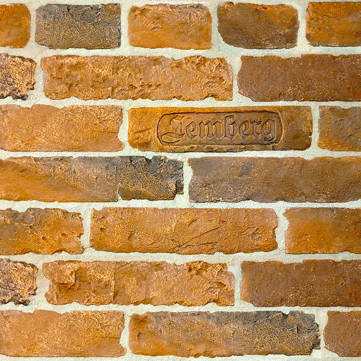 Гіпсова плитка Австрія Червона Автентична 1 кв.м