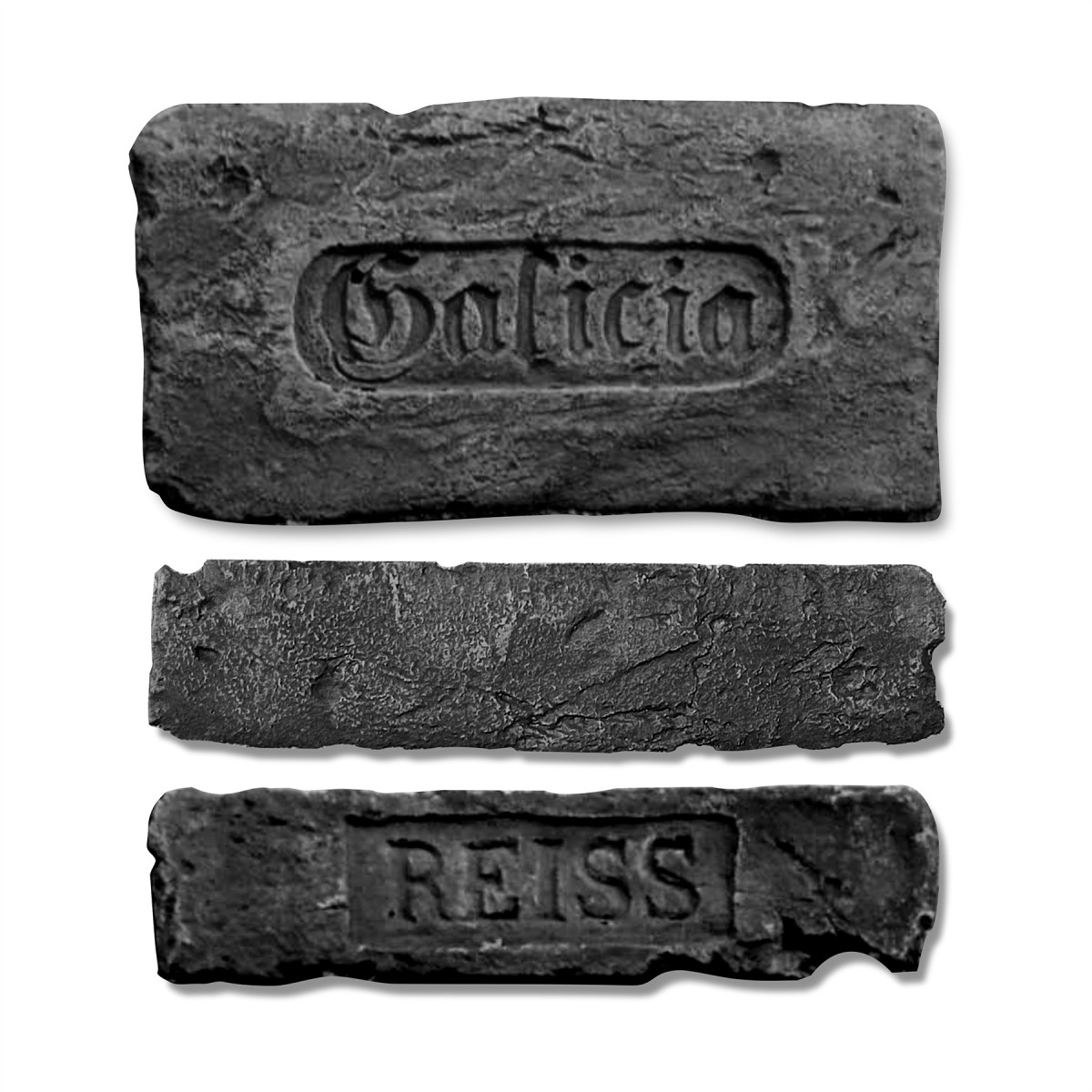 Гіпсова плитка Австрія Графіт