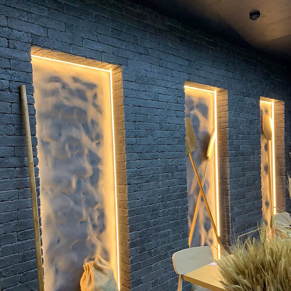 Гіпсова плитка Австрія Графіт